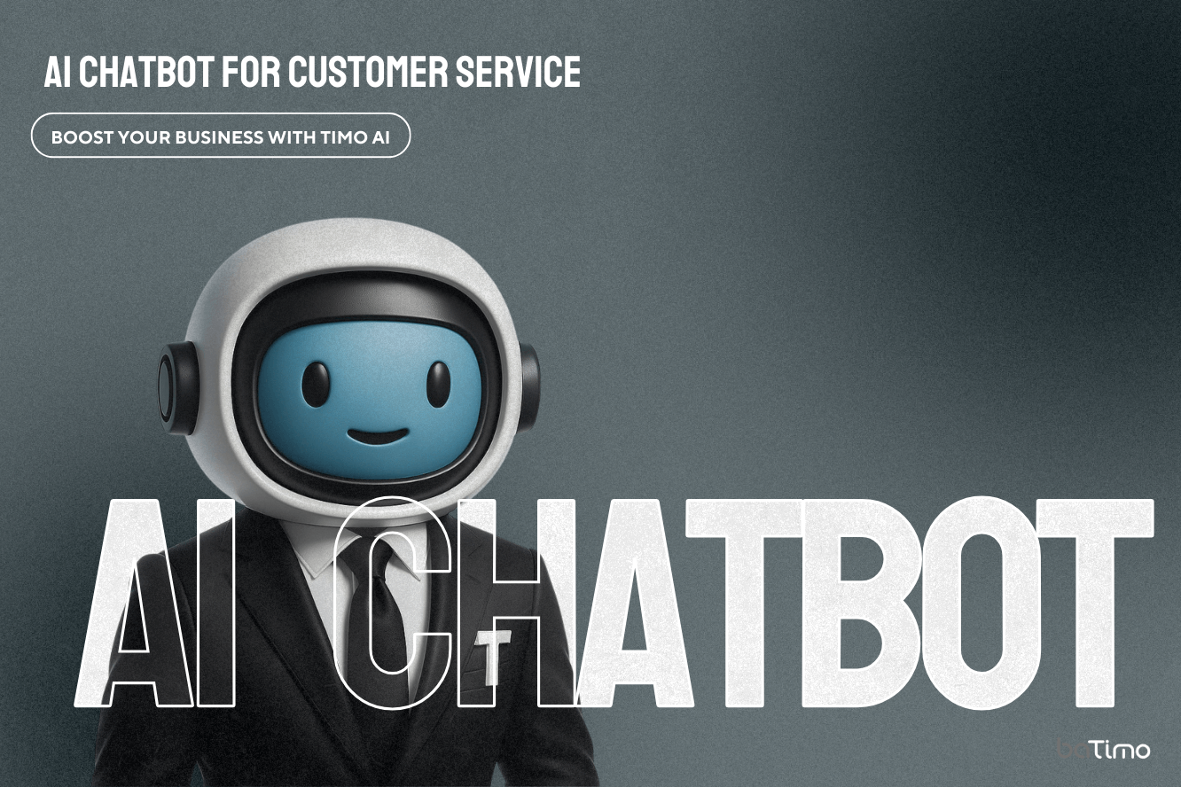 AI chatbot helping customers with 24/7 support and faster service.