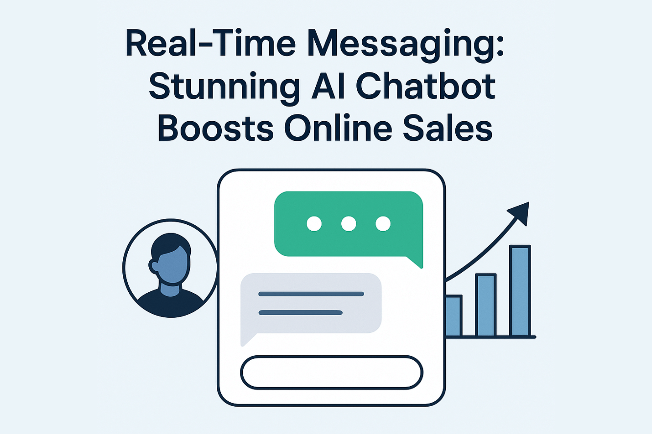 Real-Time Messaging: Stunning AI Chatbot Boosts Online Sales