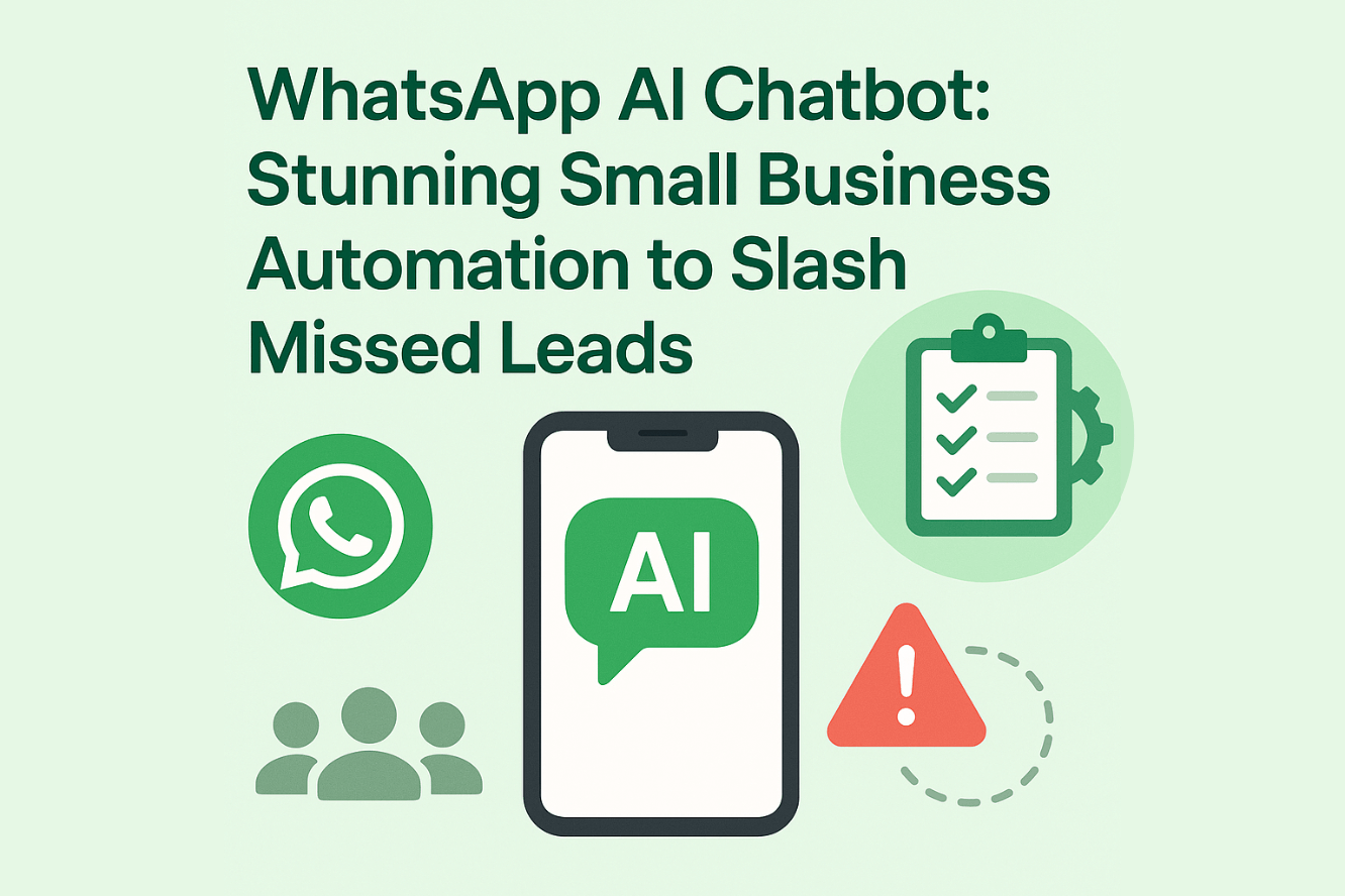 WhatsApp AI Chatbot: Stunning Small Business Automation to Slash Missed Leads